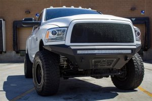 Dodge RAM 2500 Bumper - Front - Addictive Desert Designs - Stealth Fighter - Hammer Black - `10-`18 Dodge RAM 2500 Bumper - Front - Addictive Desert Designs - Stealth Fighter - Hammer Black - `10-`18